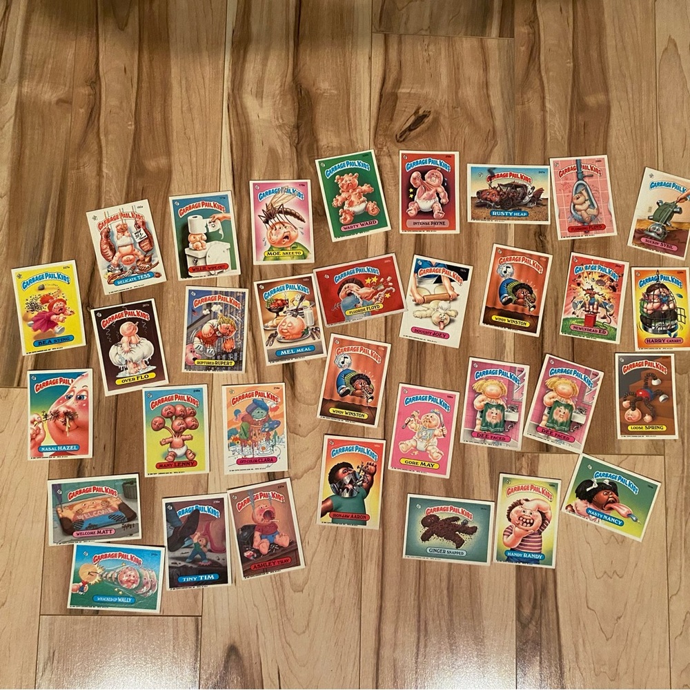 Garbage Pail Kids Vintage 1986 Trading Card Set